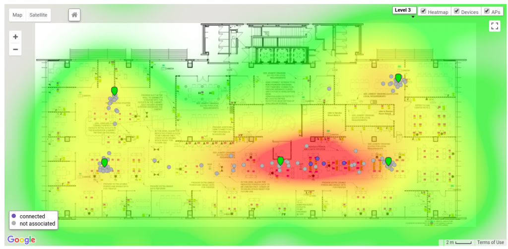 wireless heatmap